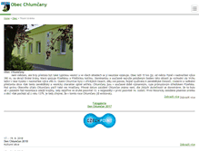 Tablet Screenshot of obec-chlumcany.cz